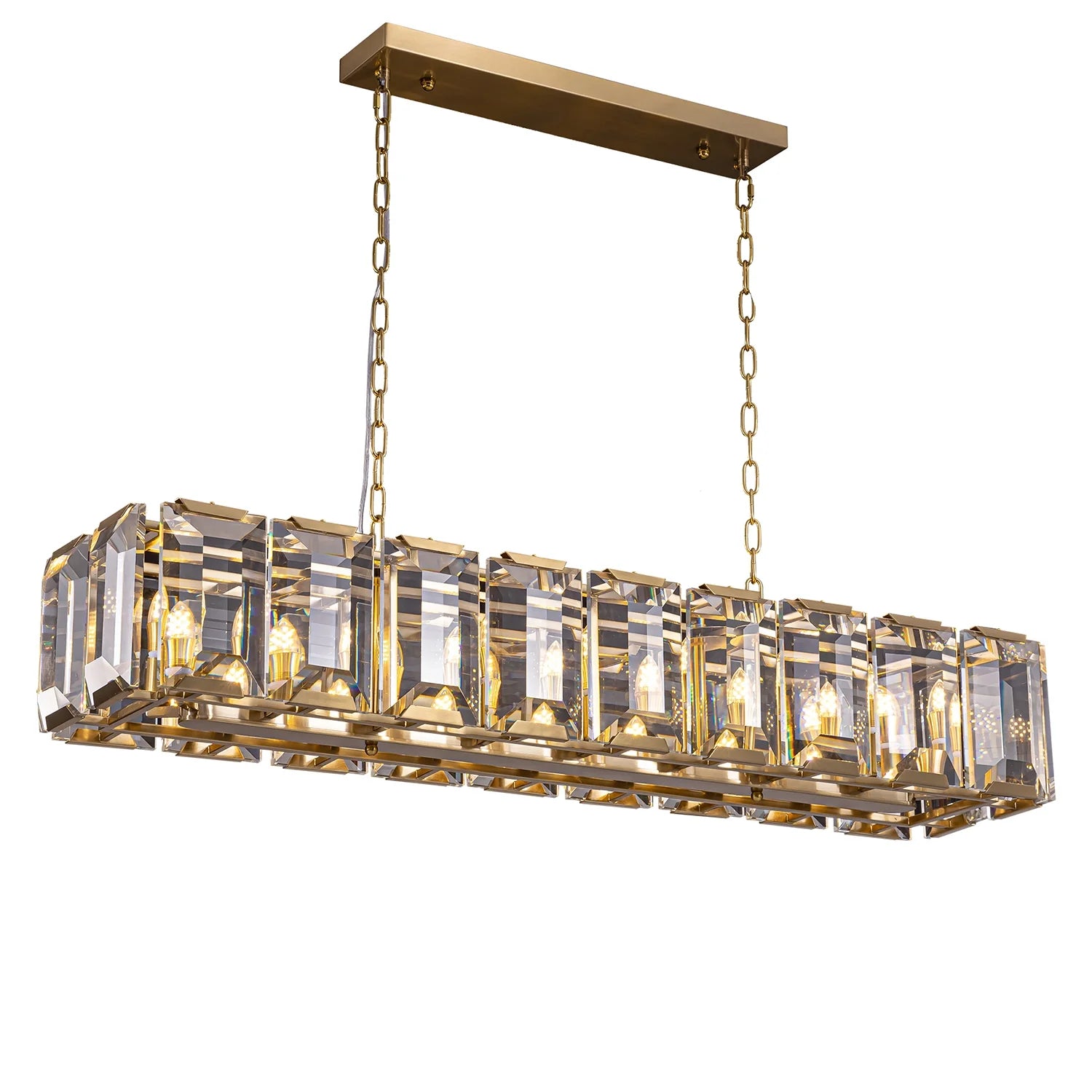 luxury-gold-crystal-prism-chandelier-with-white-background-ch461-20250925-Feyran-lighting
