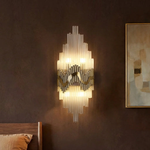 luxury-gold-glass-statement-wall-sconce-Feyran-lighting