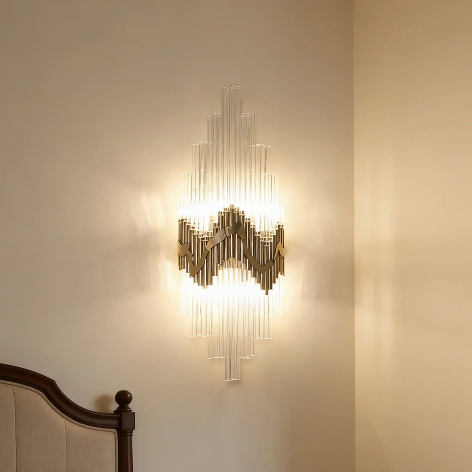 luxury-gold-glass-statement-wall-sconce-Feyran-lighting
