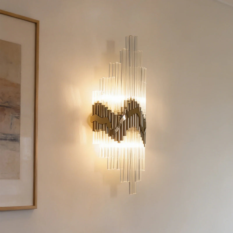 luxury-gold-glass-statement-wall-sconce-Feyran-lighting