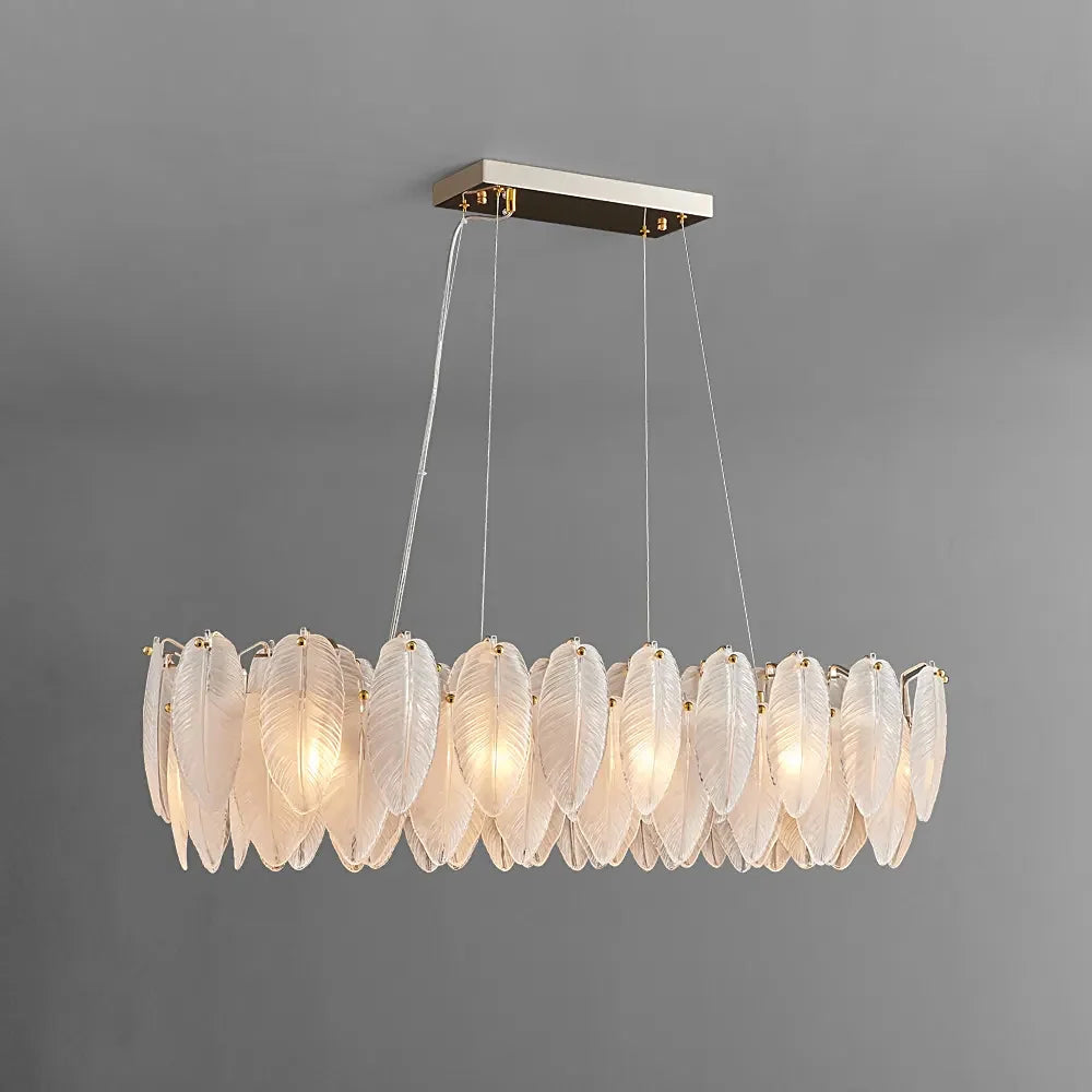 luxury-linear-feather-glass-chandelier-light-on-ch446-20250801-Feyran-lighting