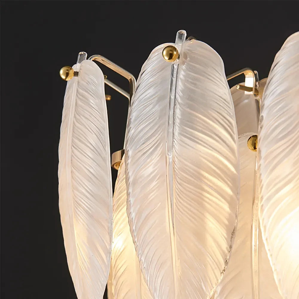 close-up-of-luxury-linear-feather-glass-chandelier-ch446-20250801-Feyran-lighting