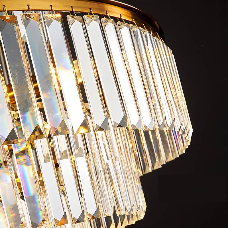 Feyran Light Luxury Crystal Chandelier for Living Room