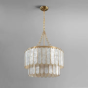 madelyn-modern-round-faceted-capiz-chandelier-light-off-ch447-20250801-Feyran-lighting
