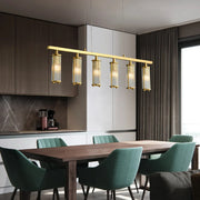 side-view-of-marley-aged-brass-linear-chandelier-ch444-20250731-Feyran-lighting
