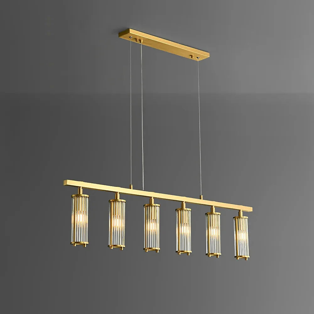 marley-aged-brass-linear-chandelier-light-on-ch444-20250731-Feyran-lighting