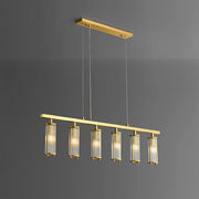 marley-aged-brass-linear-chandelier-light-on-ch444-20250731-Feyran-lighting