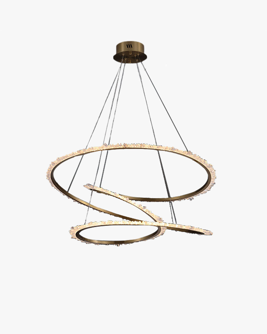 Feyran Crystal Infinity Chandelier