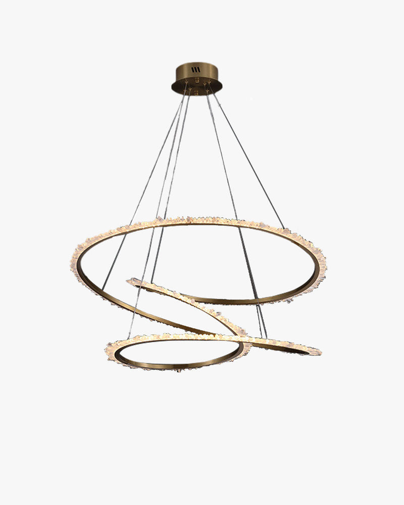 Feyran Crystal Infinity Chandelier