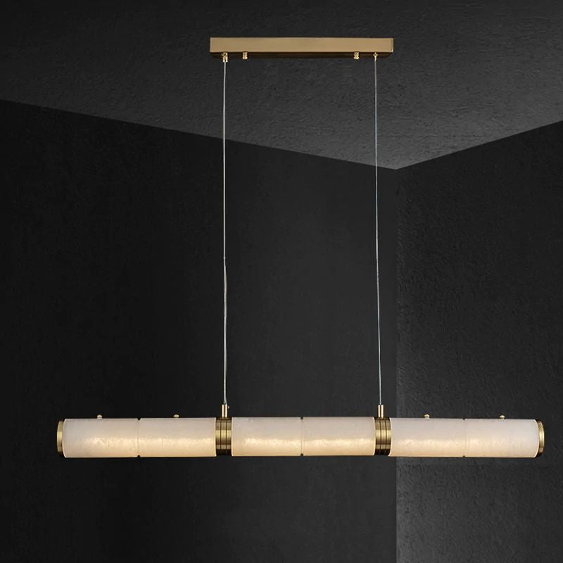 Feyran Labster Pillar Linear Kitchen Chandelier