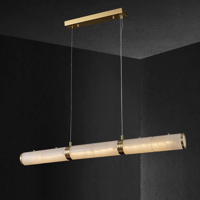 Feyran Labster Pillar Linear Kitchen Chandelier