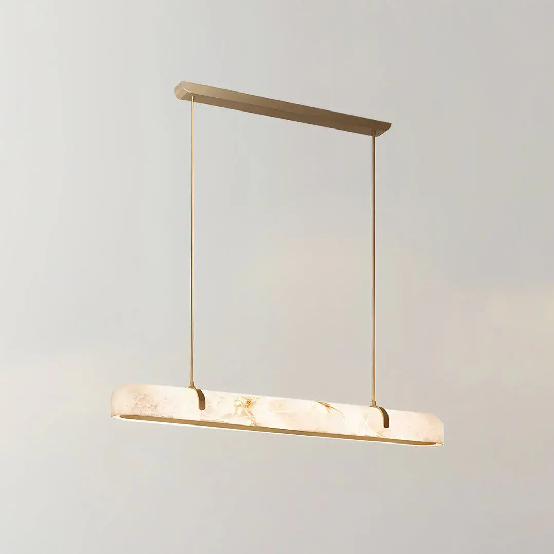 Feyran Linear Alabaster Chandelier-Feyran-Small-Feyran