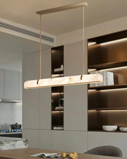 Feyran Linear Alabaster Chandelier-Feyran-Small-Feyran