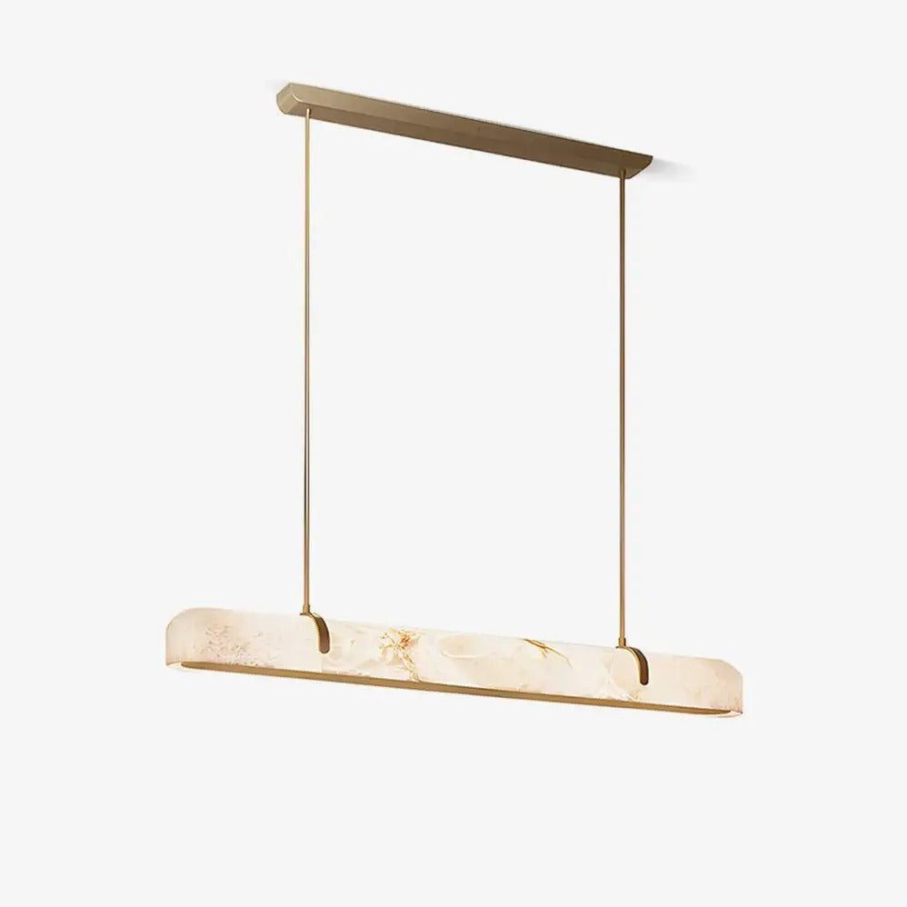 Feyran Linear Alabaster Chandelier-Feyran-Large-Feyran