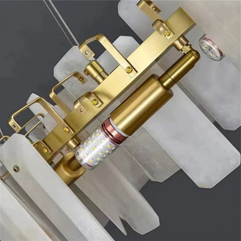 Feyran Moira Alabaster Round Chandelier