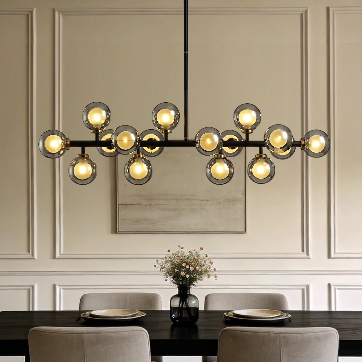 meteor-gray-globe-linear-chandelier-like-an-artical-picture-Feyran-lighting