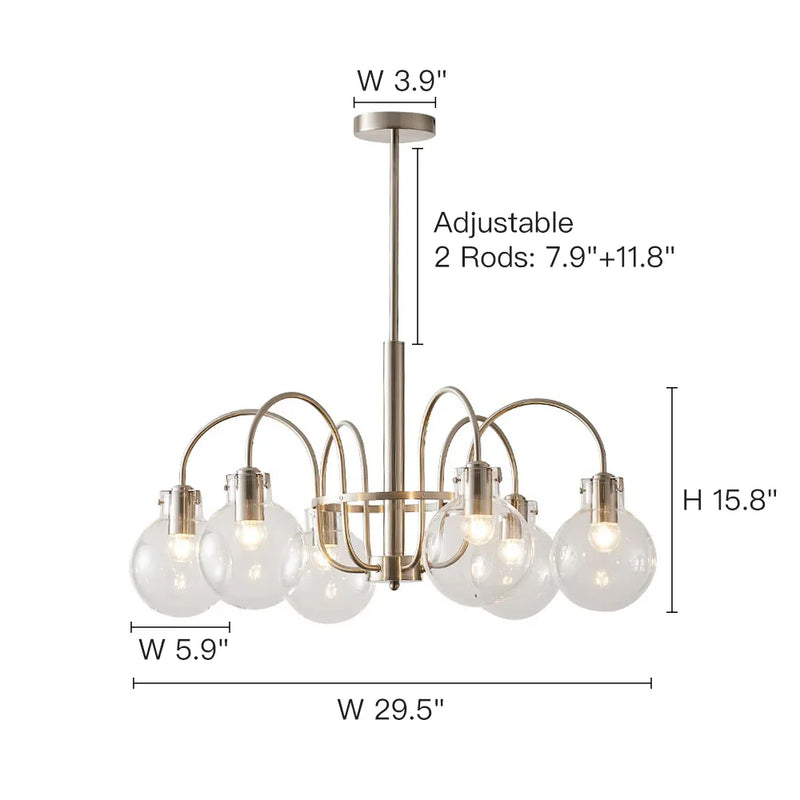 mid-century-modern-chrome-glass-globe-chandelier-dimmension-ch419-20250703-Feyran-lighting
