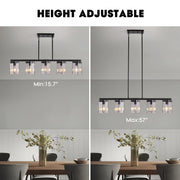 minimalist-smoked-glass-linear-chandelier-Feyran-lighting