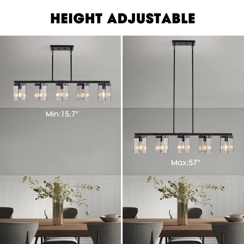 minimalist-smoked-glass-linear-chandelier-Feyran-lighting