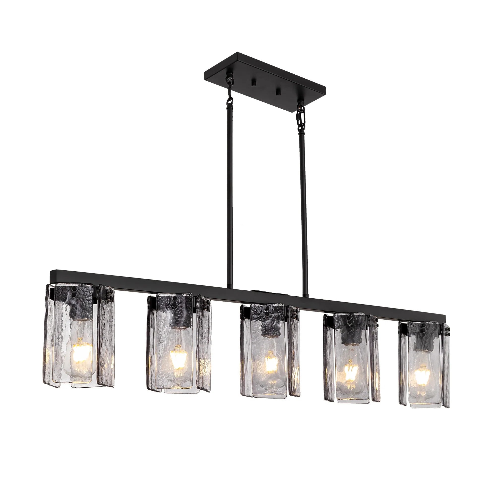minimalist-smoked-glass-linear-chandelier-Feyran-lighting
