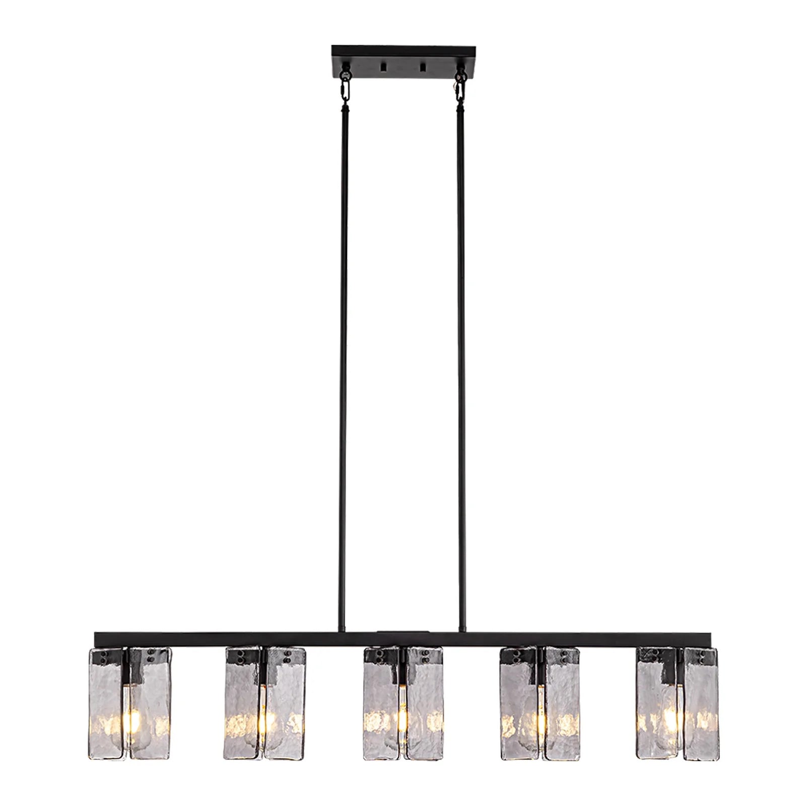 minimalist-smoked-glass-linear-chandelier-Feyran-lighting