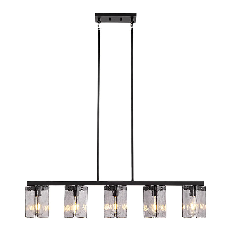 minimalist-smoked-glass-linear-chandelier-Feyran-lighting