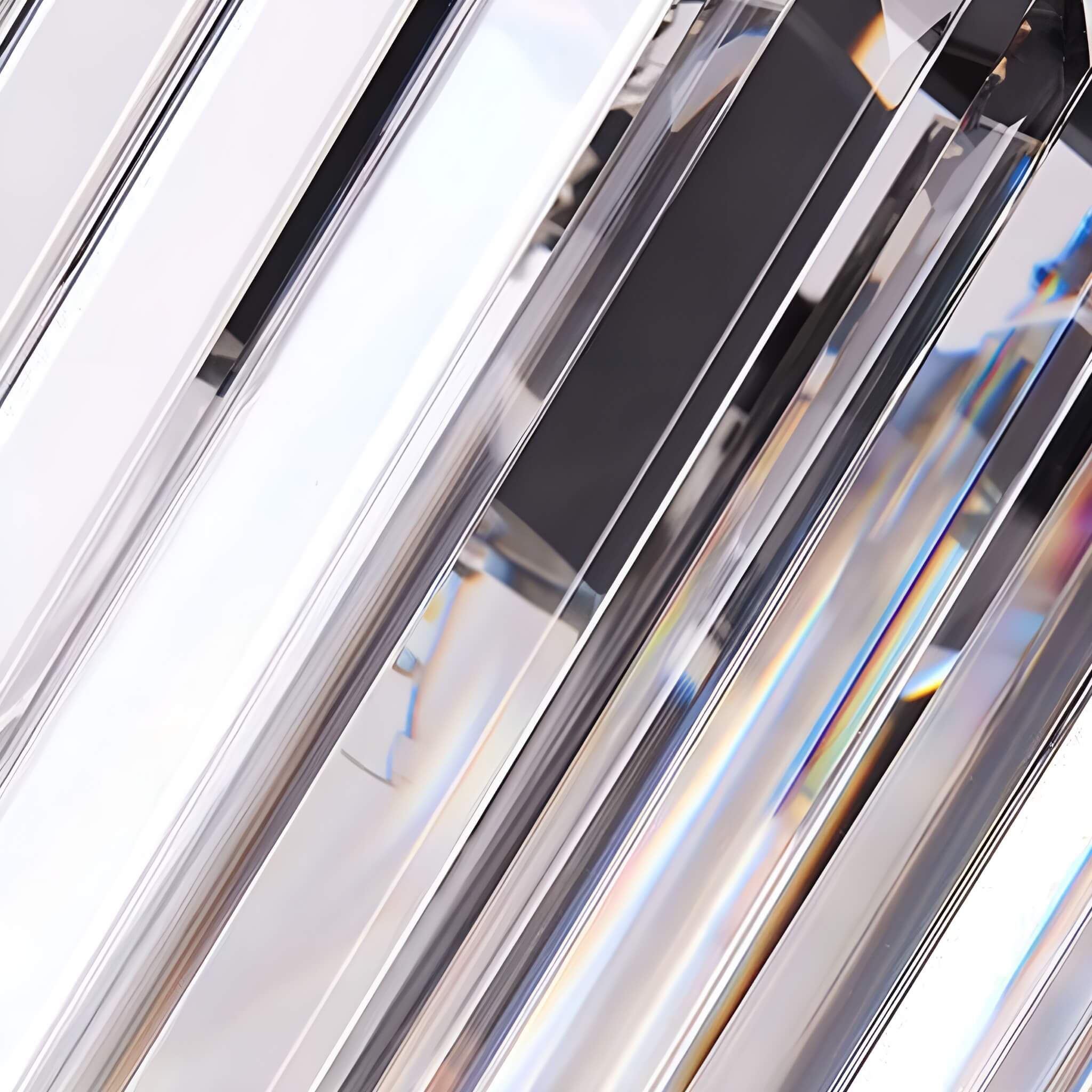 Modern American Crystal Floor Lamp for Elegant Living Spaces-details|Feyran
