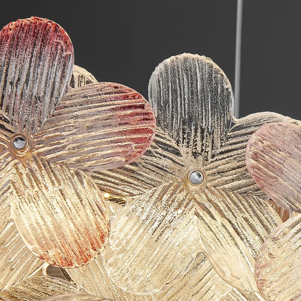 close-of-modern-art-deco-glass-floral-chandelier-ch434-20250717-Feyran-lighting