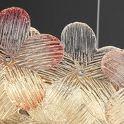 close-of-modern-art-deco-glass-floral-chandelier-ch434-20250717-Feyran-lighting