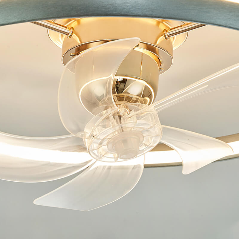 Modern Circular Ceiling Fan Light With Remote Control-detail2 | Feyran Lightin…