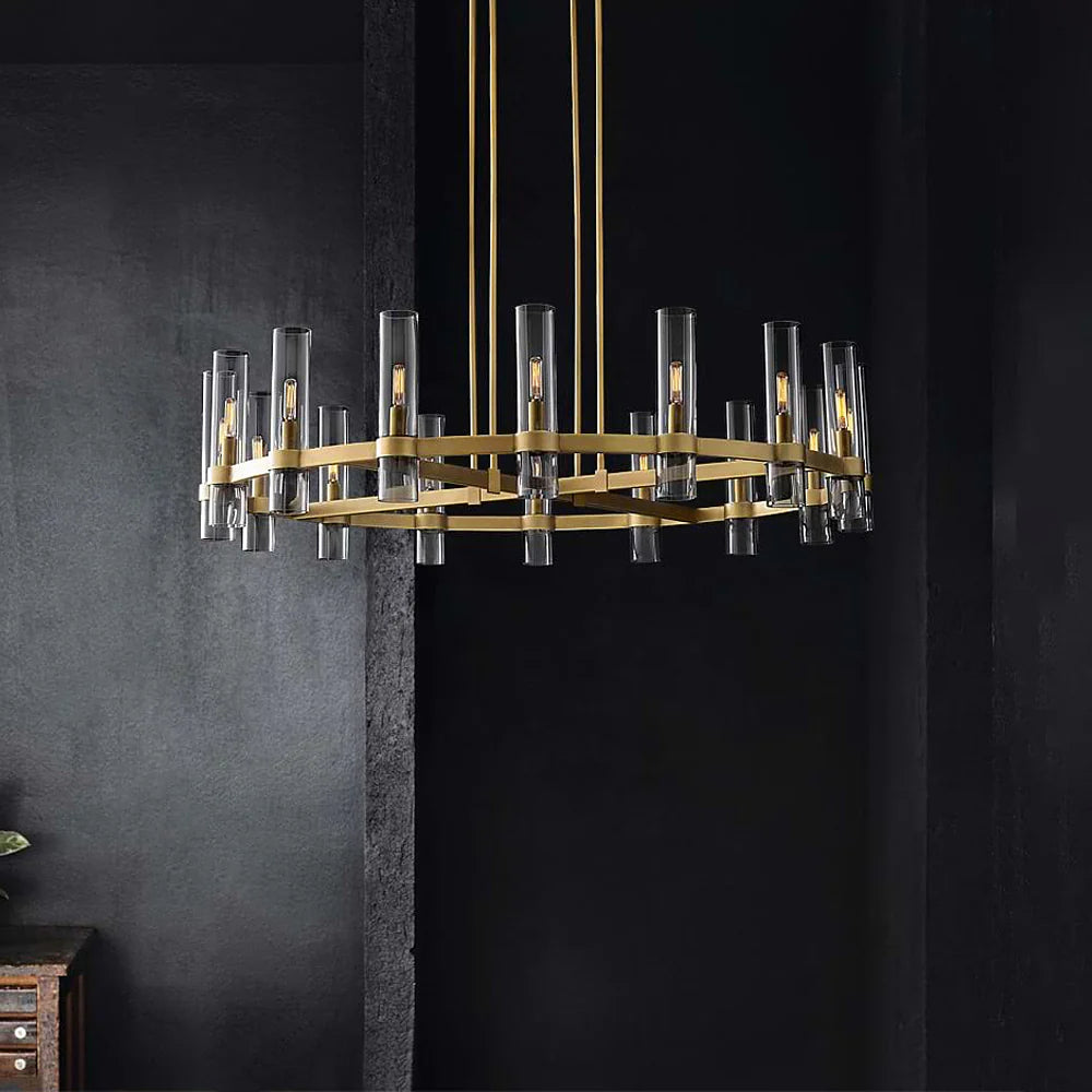 modern-clear-glass-tube-gold-ring-chandelier-ch392-20250530-Feyran-lighting