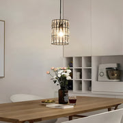 Modern Creative Crystal Chandelier - Line Pendant Light-dining-room-1|Feyran