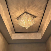 Modern Crystal Flush Mount Ceiling Light-new-2 | Feyran