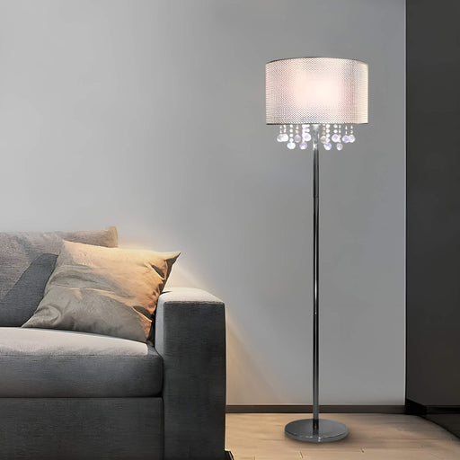 Modern Crystal LED Floor Lamp -living-room-1 |Feyran