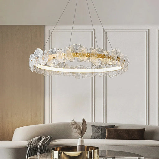 modern-floral-chandelier-with-glass-petal-design-and-led-lighting-ch401-20250612-Feyran-lighting