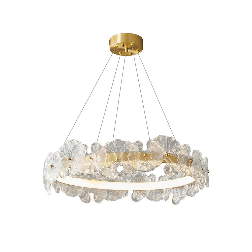 modern-floral-chandelier-with-glass-petal-design-and-led-lighting-ch401-20250612-Feyran-lighting