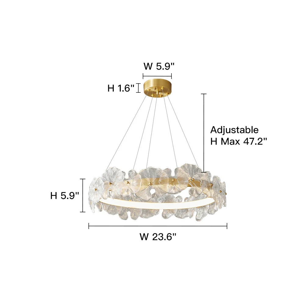modern-floral-chandelier-with-glass-petal-design-and-led-lighting-small-size-ch401-20250612-Feyran-lighting