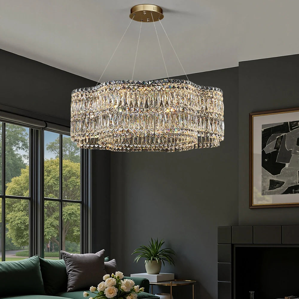 modern-floral-k9-crystal-chandelier-in-chrome-ch382-20250930-Feyran-lighting
