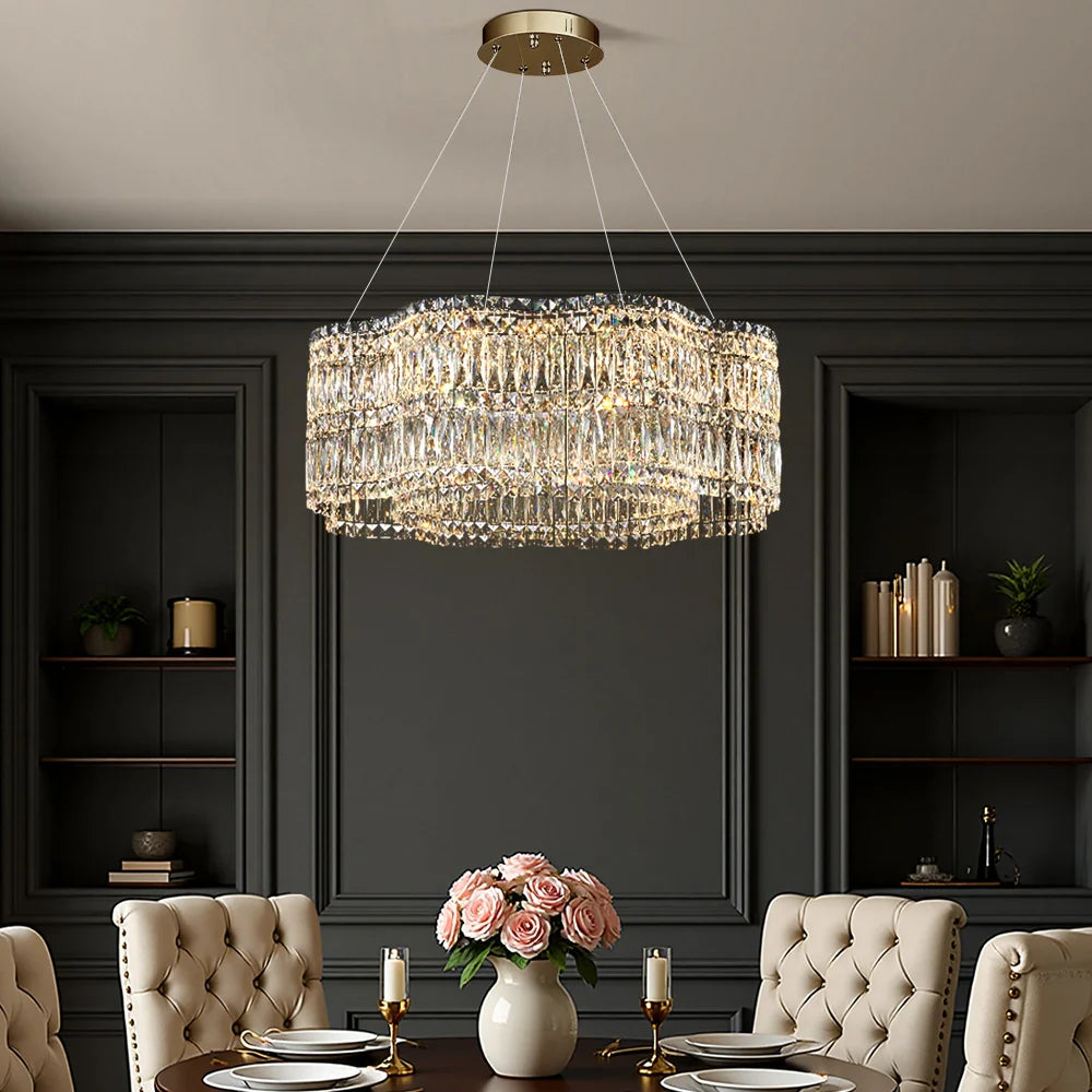 modern-floral-k9-crystal-chandelier-in-chrome-ch382-20250930-Feyran-lighting