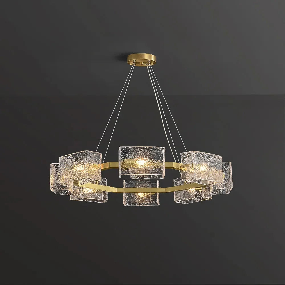 modern-gold-ring-chandelier-with-textured-glass-ch437-20250718-Feyran-lighting