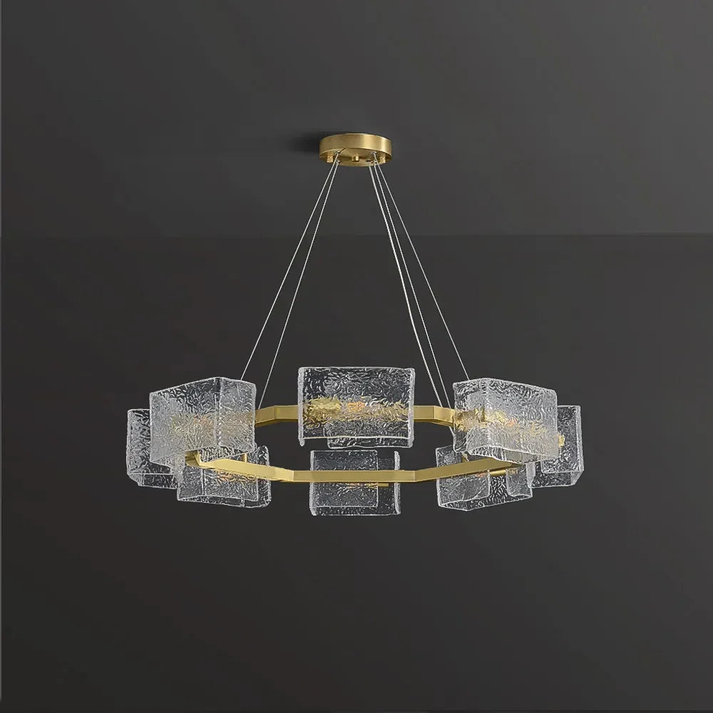 modern-gold-ring-chandelier-with-textured-glass-light-off-ch437-20250718-Feyran-lighting