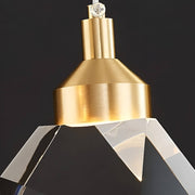 Modern Golden Raindrop Crystal Chandeliers for High Ceilings in Foyer & Living Room details-2 | Feyran