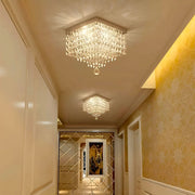 Modern Hallway Crystal Flush Mount Ceiling Light-hallway-5|Feyran