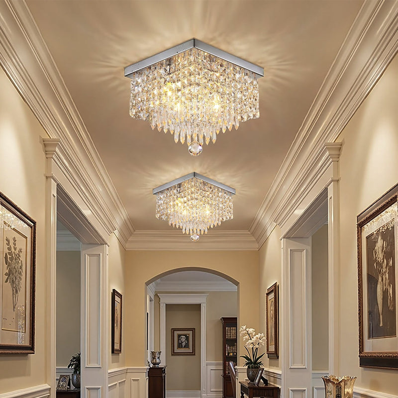 modern-hallway-crystal-flush-mount-ceiling-light-Feyran-lighting