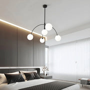 modern-irregular-arc-globe-chandelier-ch390-20250529-black-bedroom-Feyran-Lighting