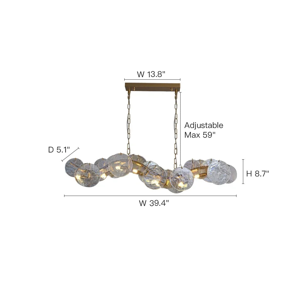 dimension-of-modern-irregular-ripple-glass-chandelier-ch451-20250808-Feyran-lighting