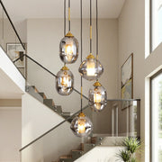 modern-lava-glass-multi-light-chandelier-ch475-Feyran-lighting