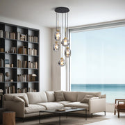 modern-lava-glass-multi-light-chandelier-ch475-Feyran-lighting