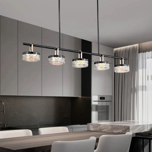 modern-linear-pendant-with-glass-shades-ch442-20250725-Feyran-lighting