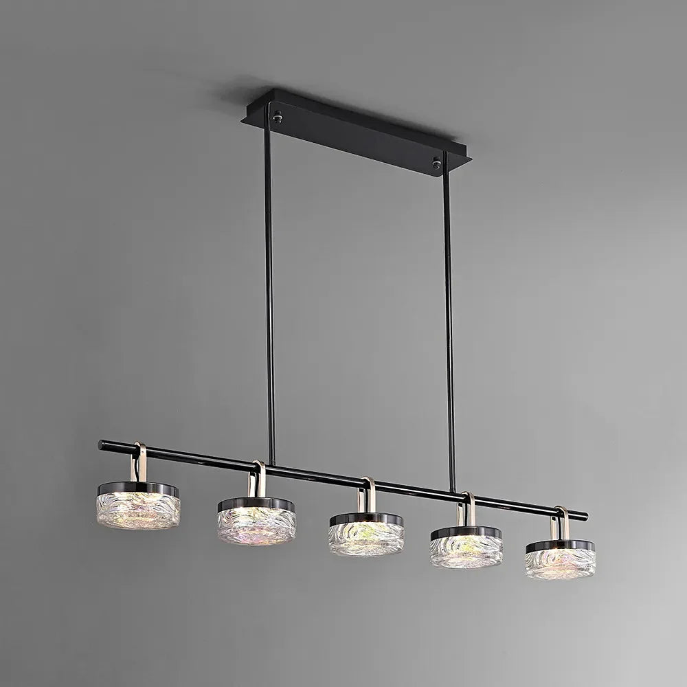 modern-linear-pendant-with-glass-shades-light-on-ch442-20250725-Feyran-lighting